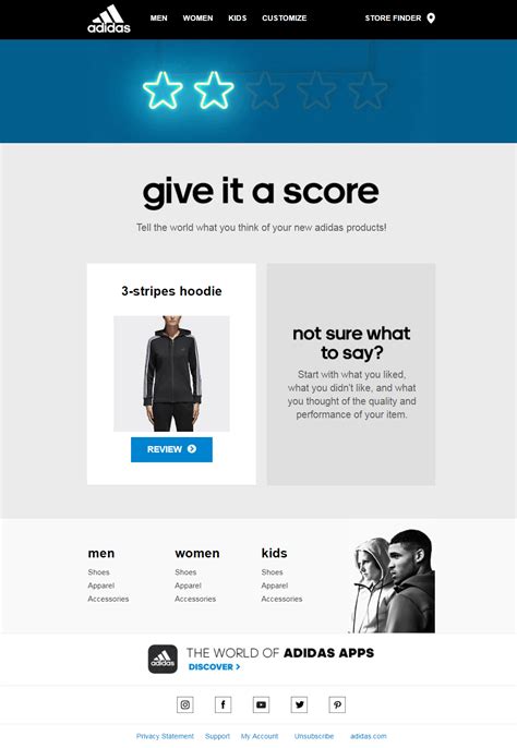 adidas campaign templates